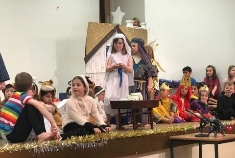Lower School’s Dazzling Nativity