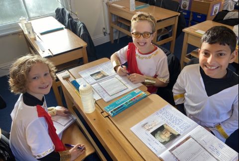 Year 5 Visit Ancient Greece
