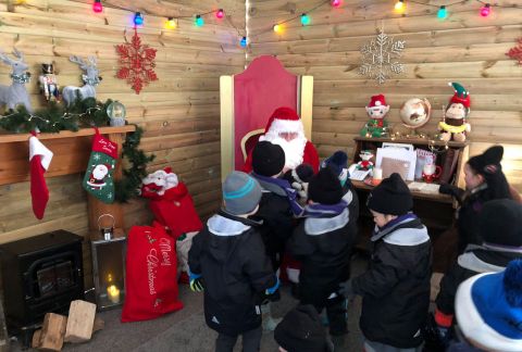 Christmassy outings - A real treat for the whole school!