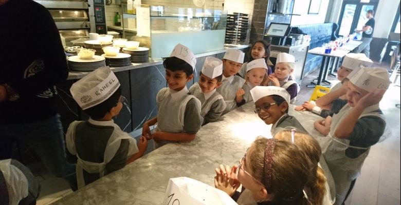 Year 2 visit Pizza Express